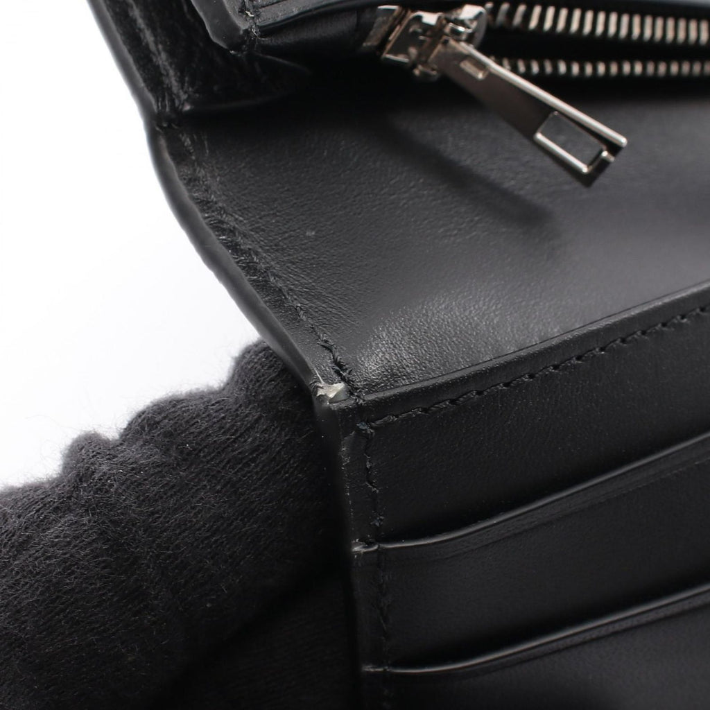 Loewe Bifold Wallet Long Horizontal Gray Leather — view 7