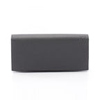 Loewe Bifold Wallet Long Horizontal Gray Leather