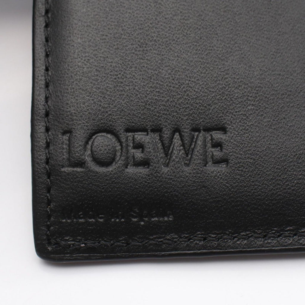 Loewe Bifold Wallet Long Horizontal Gray Leather — view 4