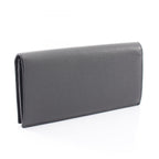 Loewe Bifold Wallet Long Horizontal Gray Leather — view 2