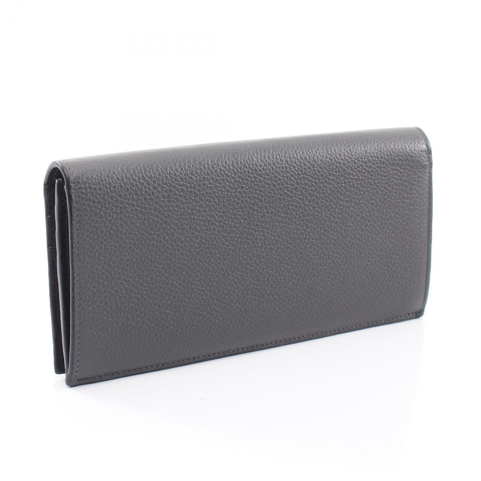 Loewe Bifold Wallet Long Horizontal Gray Leather — view 2