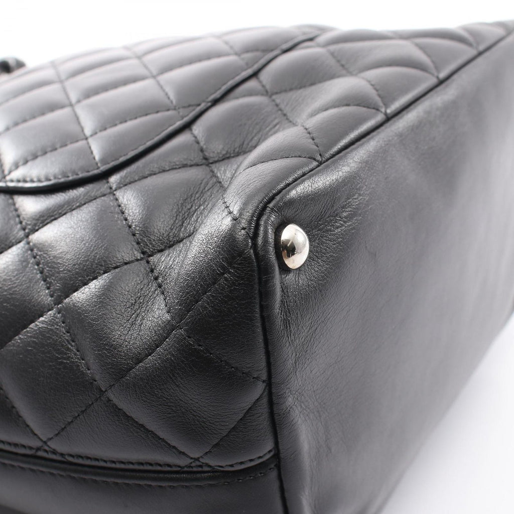 Chanel Tote Cambon Line Black Leather — view 7