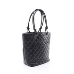 Chanel Tote Cambon Line Black Leather — view 2