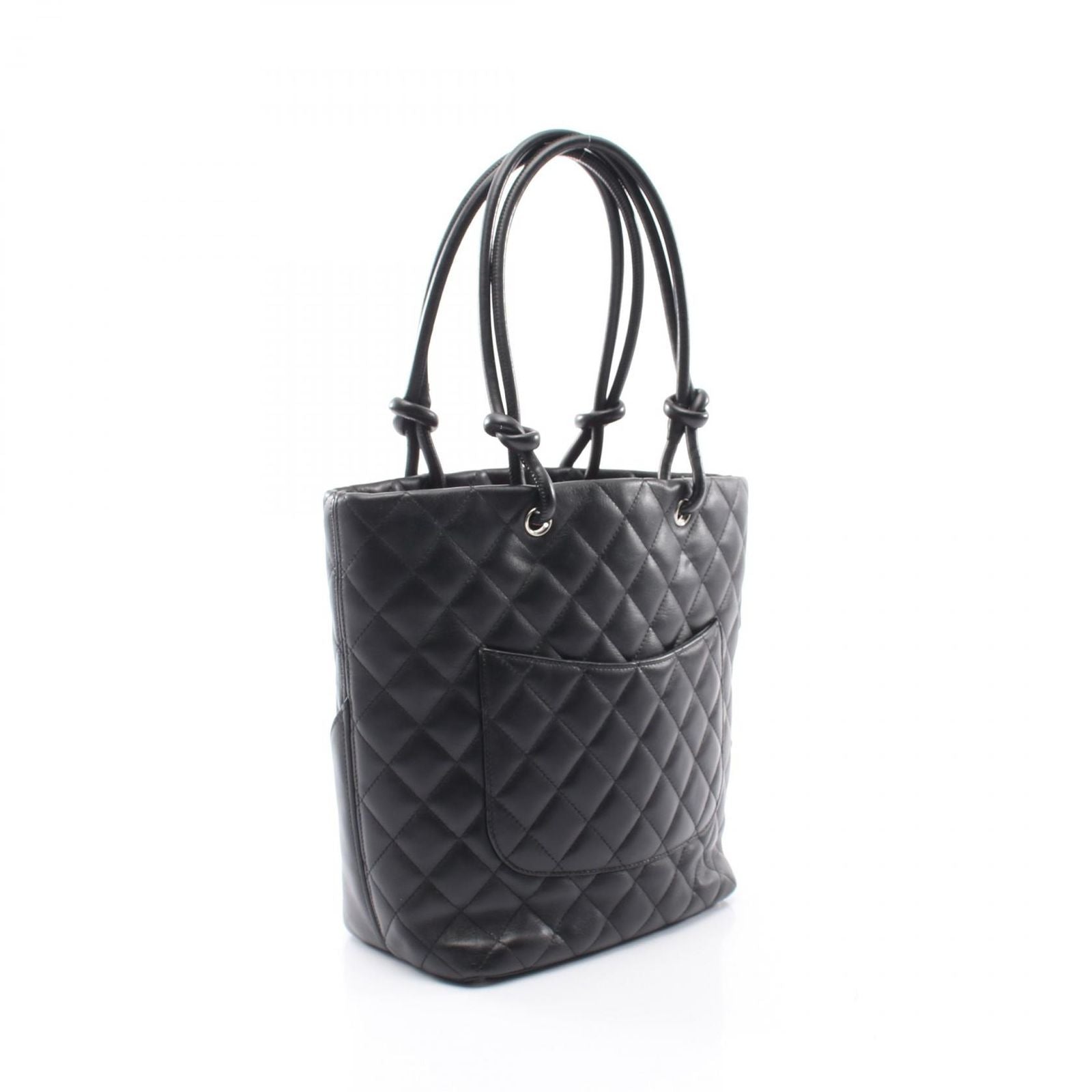 Chanel Tote Cambon Line Black Leather — view 2