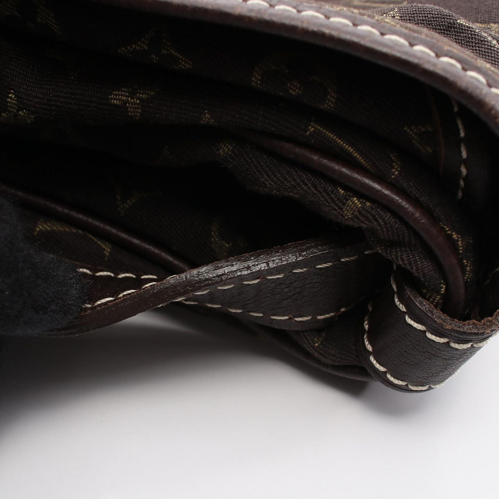 Louis Vuitton Shoulder Bag Saumur Ebene Canvas Leather 30 — view 9