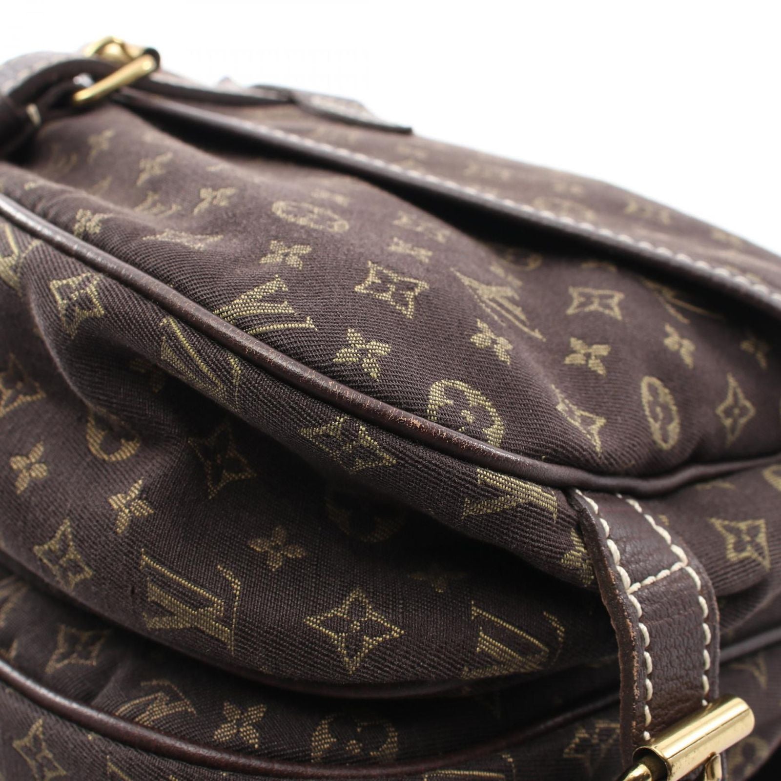 Louis Vuitton Shoulder Bag Saumur Ebene Canvas Leather 30 — view 6
