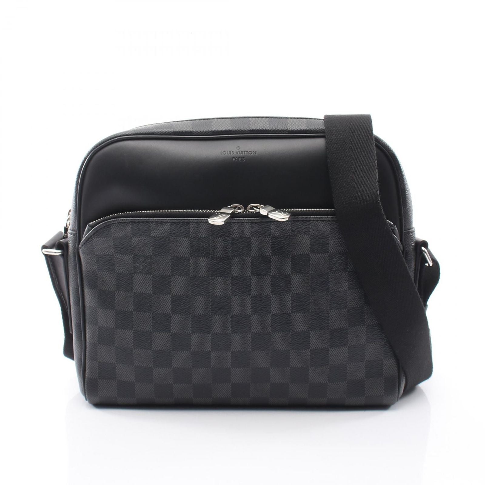 Louis Vuitton Shoulder Bag Dayton PM Canvas Leather