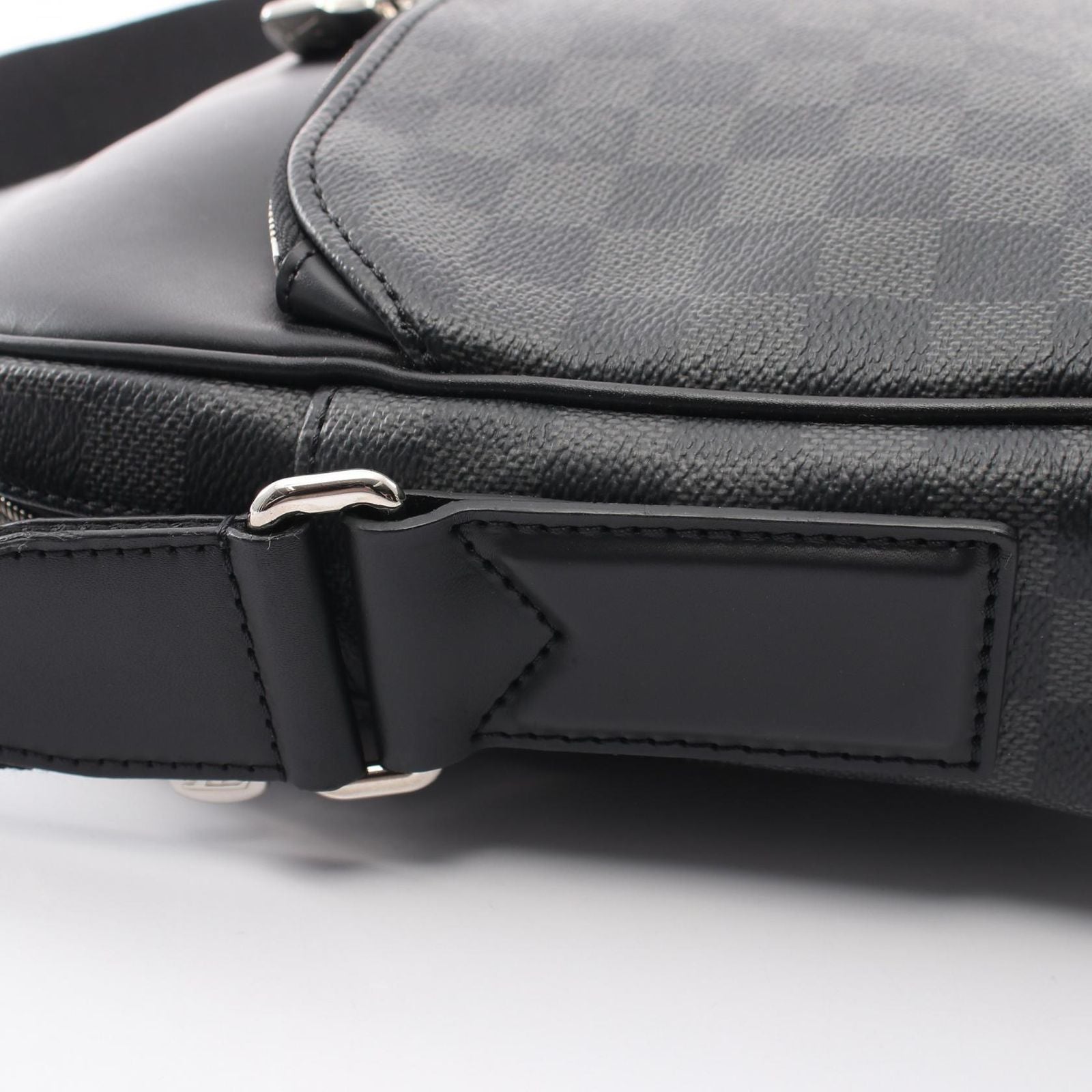 Louis Vuitton Shoulder Bag Dayton PM Canvas Leather — view 7