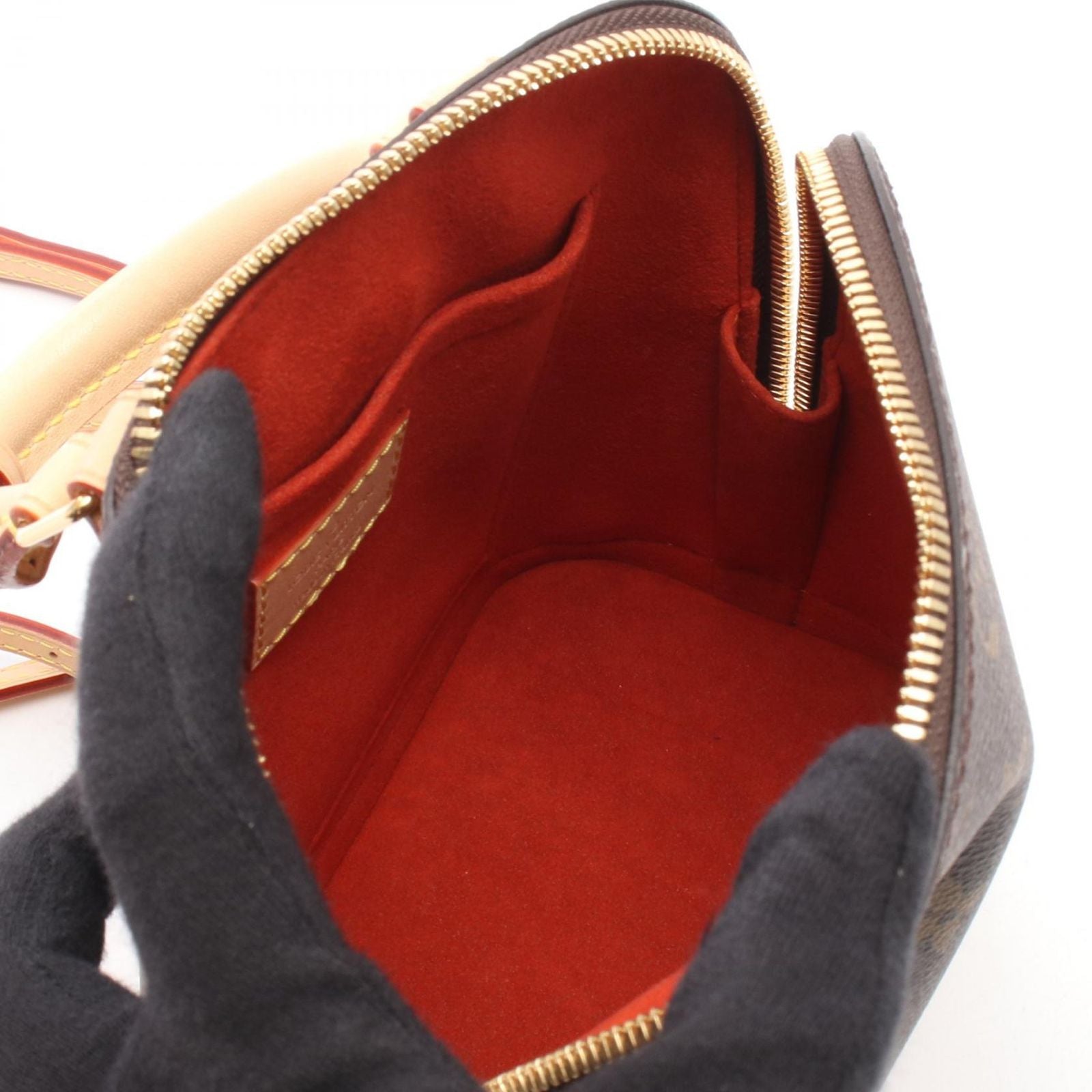 Louis Vuitton Backpack Alma Monogram Canvas Leather — view 3