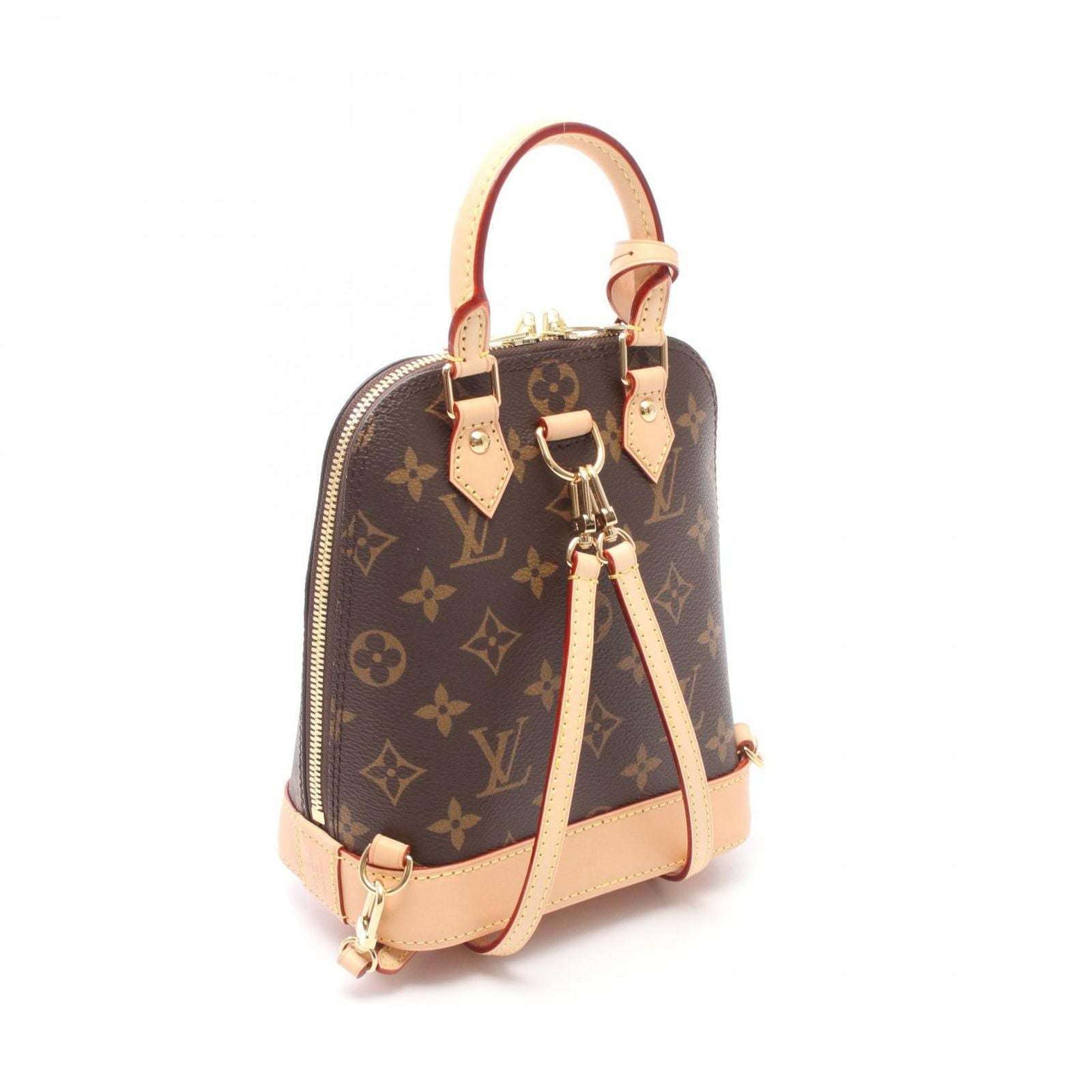 Louis Vuitton Backpack Alma Monogram Canvas Leather — view 2