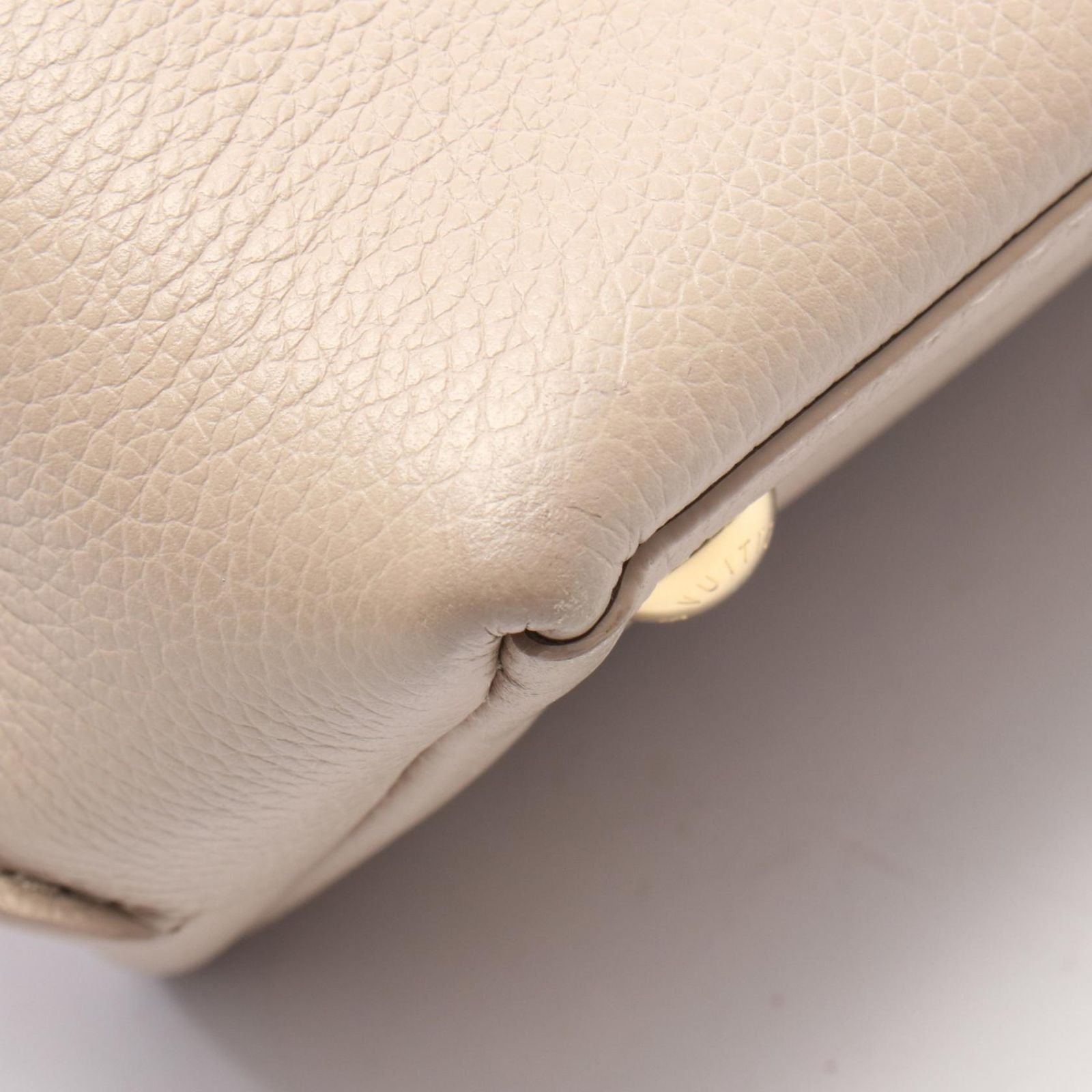 Louis Vuitton Handbag Lockme Mini Gray 2-Way Leather — view 9