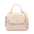 Louis Vuitton Handbag Lockme Mini Gray 2-Way Leather