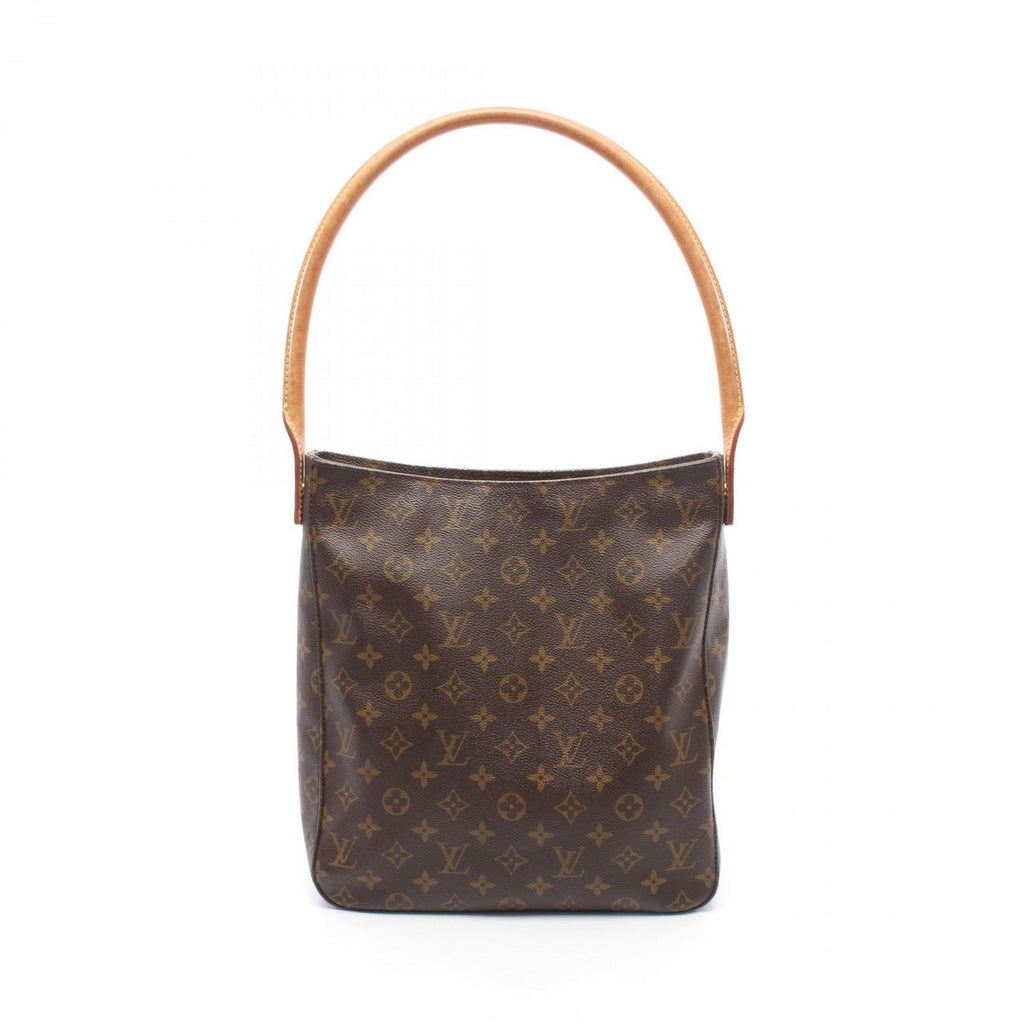 Louis Vuitton Shoulder Bag Looping GM Monogram Canvas Leather