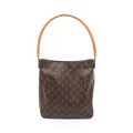 Louis Vuitton Shoulder Bag Looping GM Monogram Canvas Leather