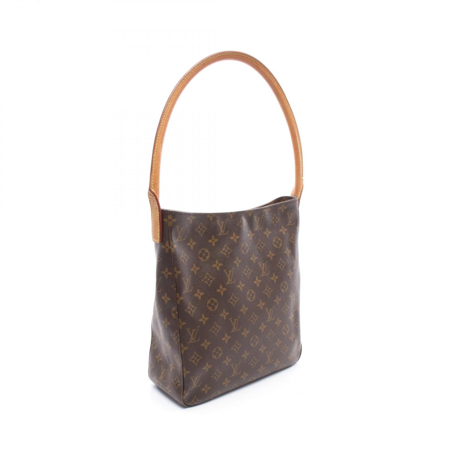 Louis Vuitton Shoulder Bag Looping GM Monogram Canvas Leather — view 2