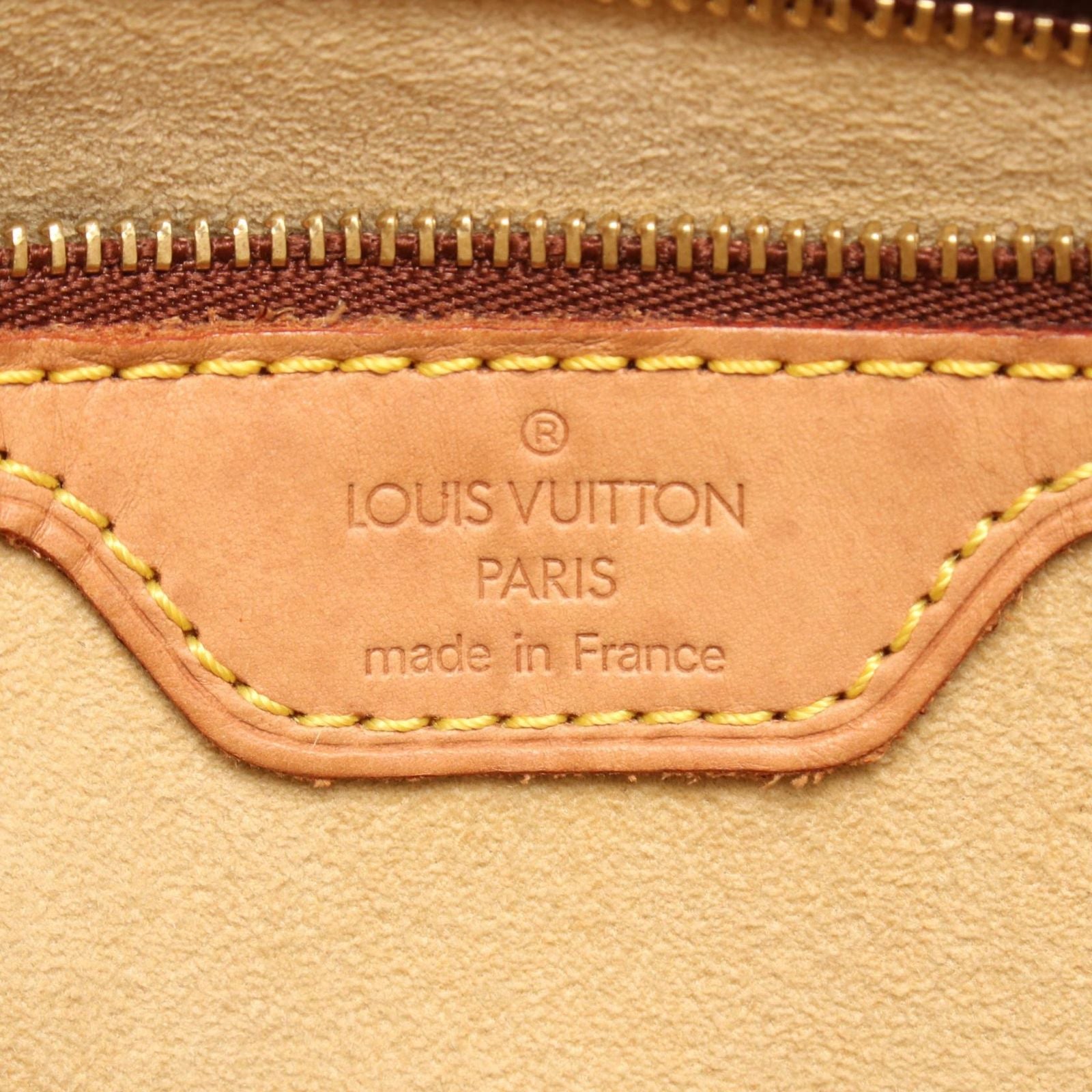 Louis Vuitton Shoulder Bag Looping GM Monogram Canvas Leather — view 4