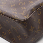 Louis Vuitton Shoulder Bag Looping GM Monogram Canvas Leather — view 9