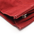 Hermes Tote Fourre Tout MM Red Canvas — view 7