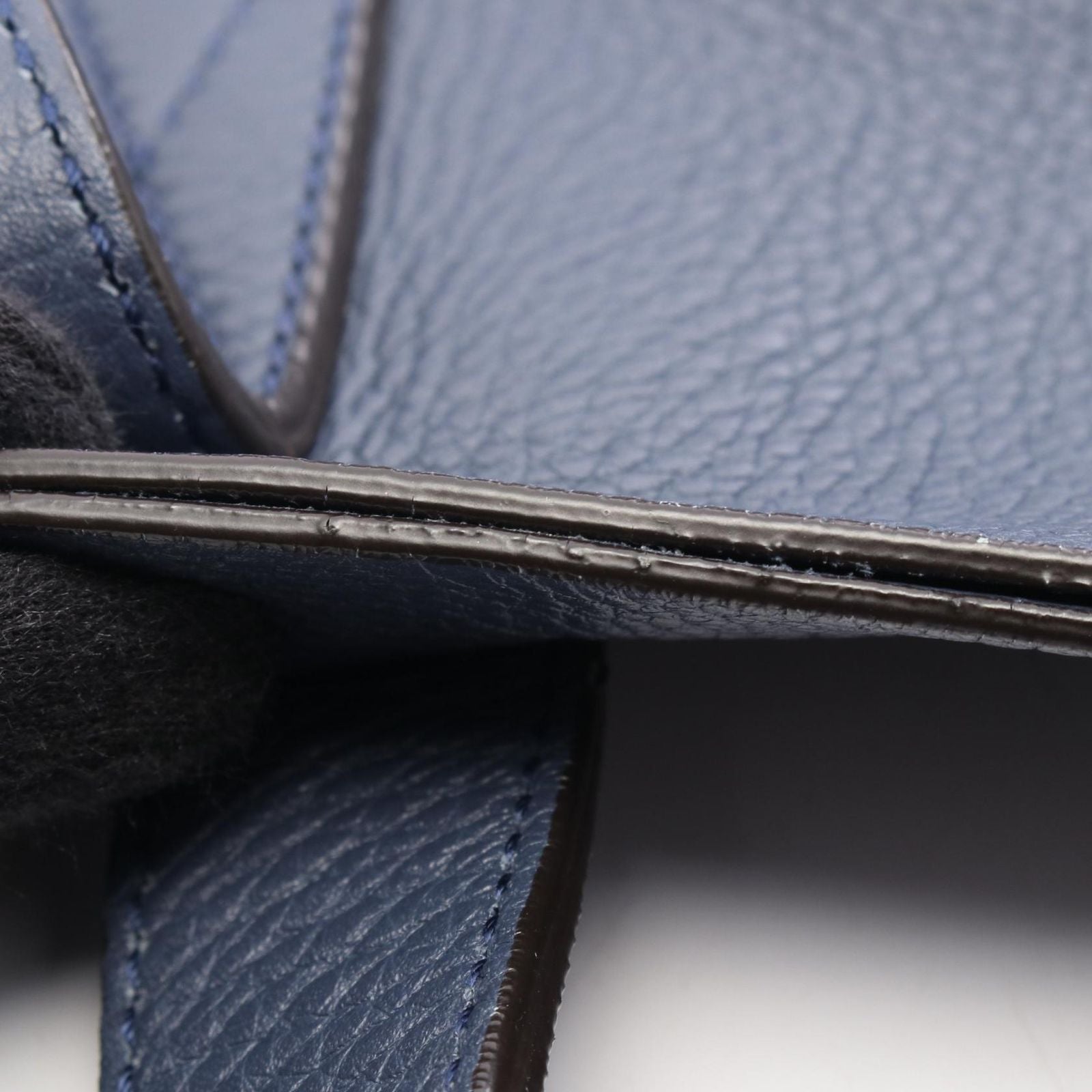 Gucci Tote Blue Leather — view 5