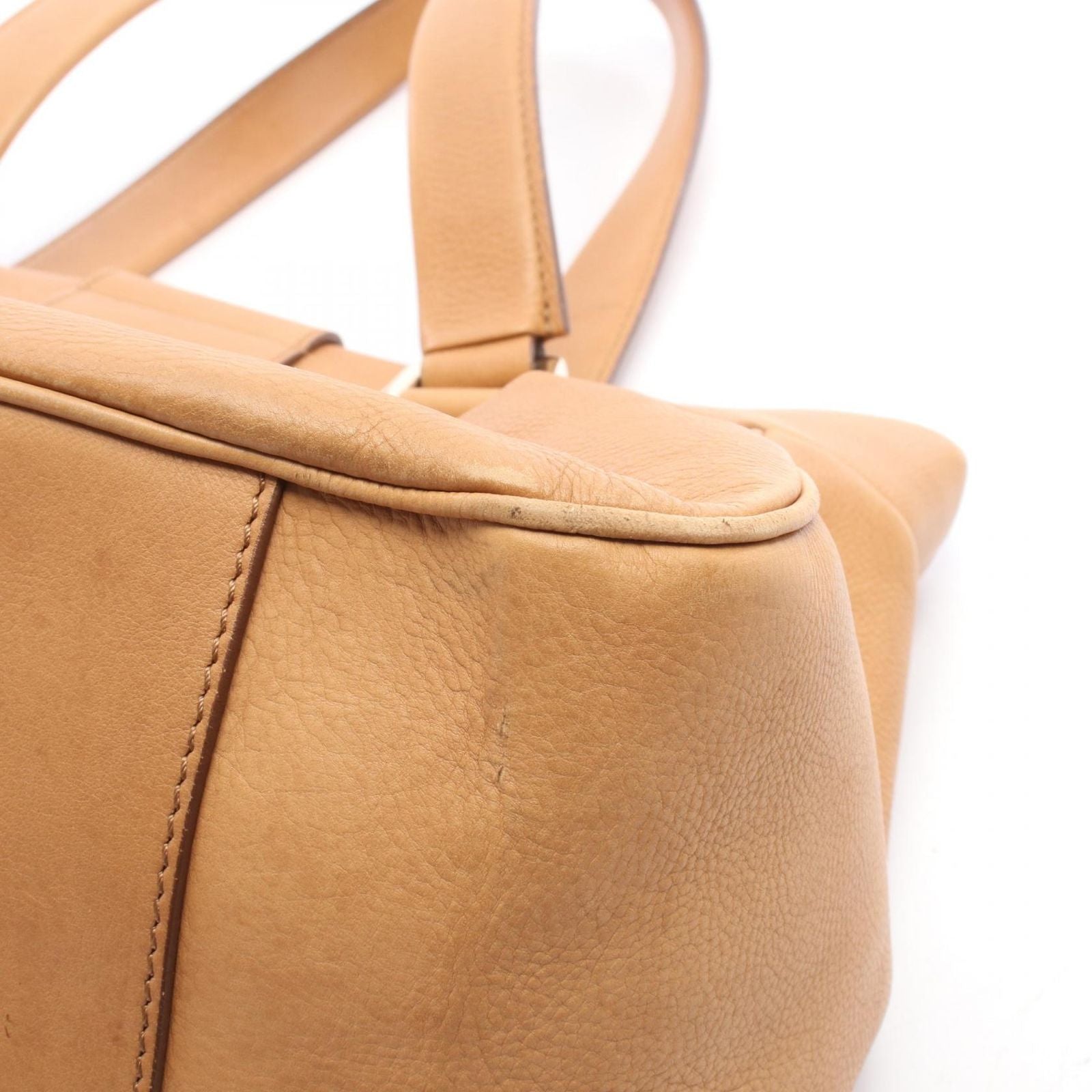 Celine Shoulder Bag Blossom Brown Leather — view 9