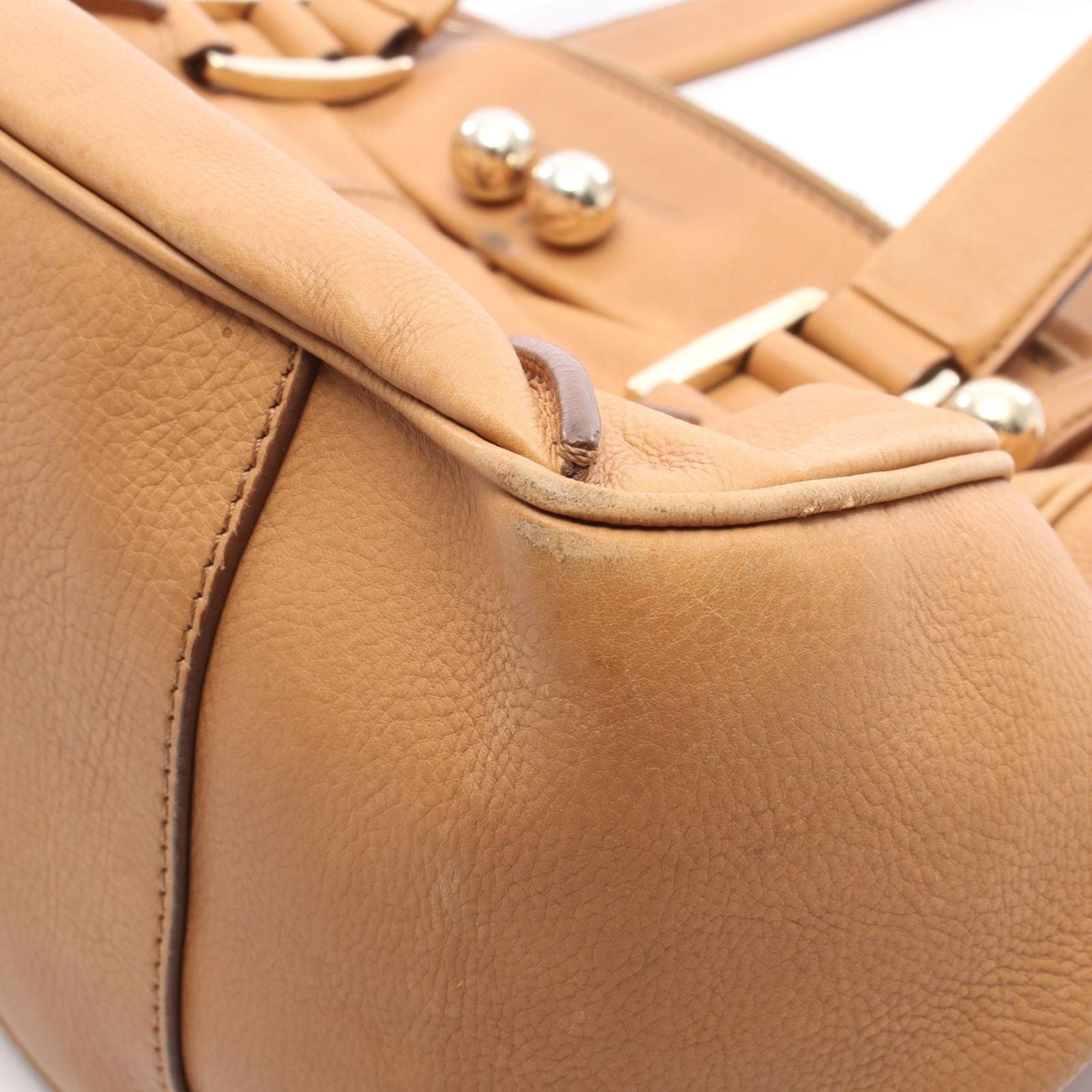Celine Shoulder Bag Blossom Brown Leather — view 6