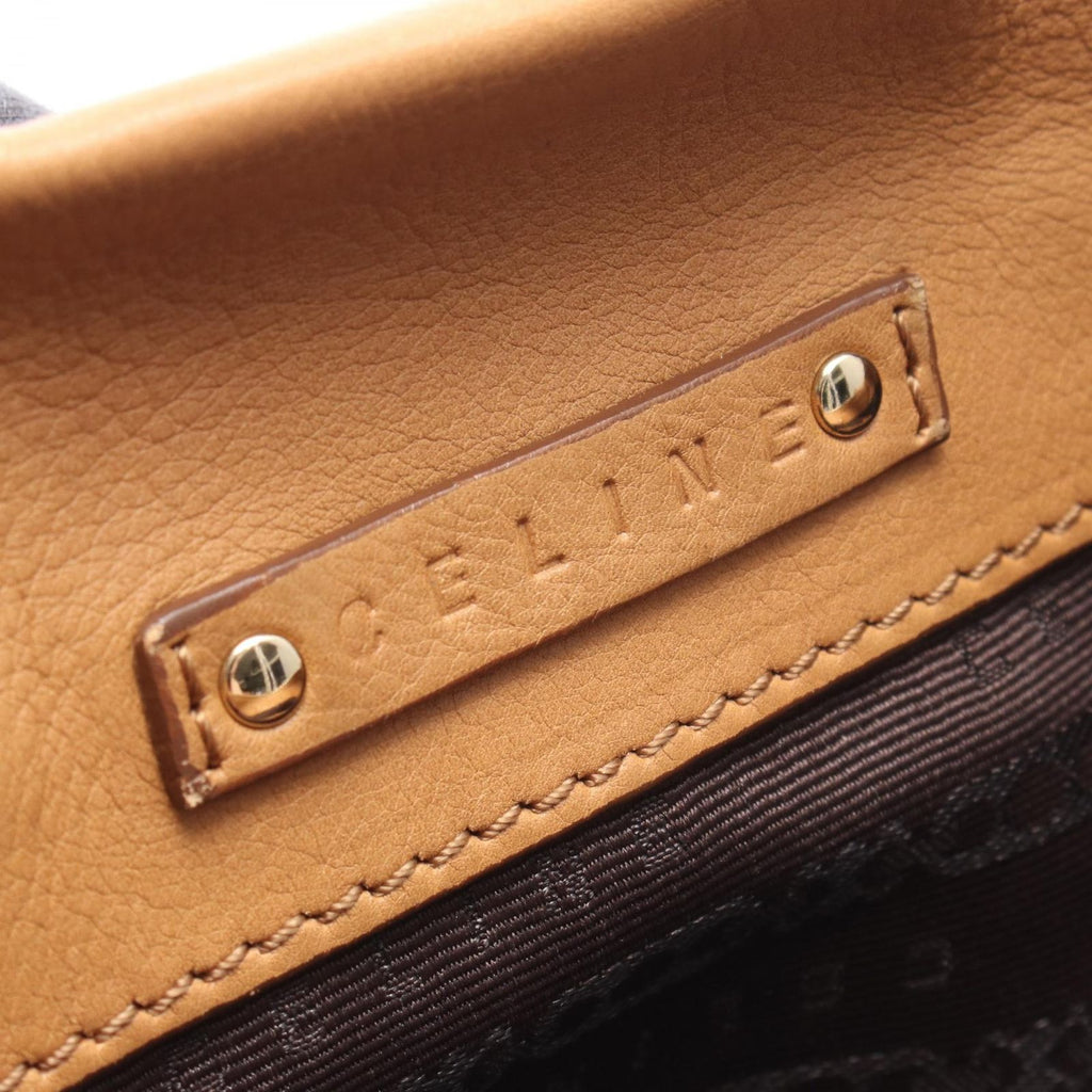 Celine Shoulder Bag Blossom Brown Leather — view 4