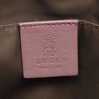 Gucci Tote Children's GG Supreme Beige Purple Canvas Leather — view 4