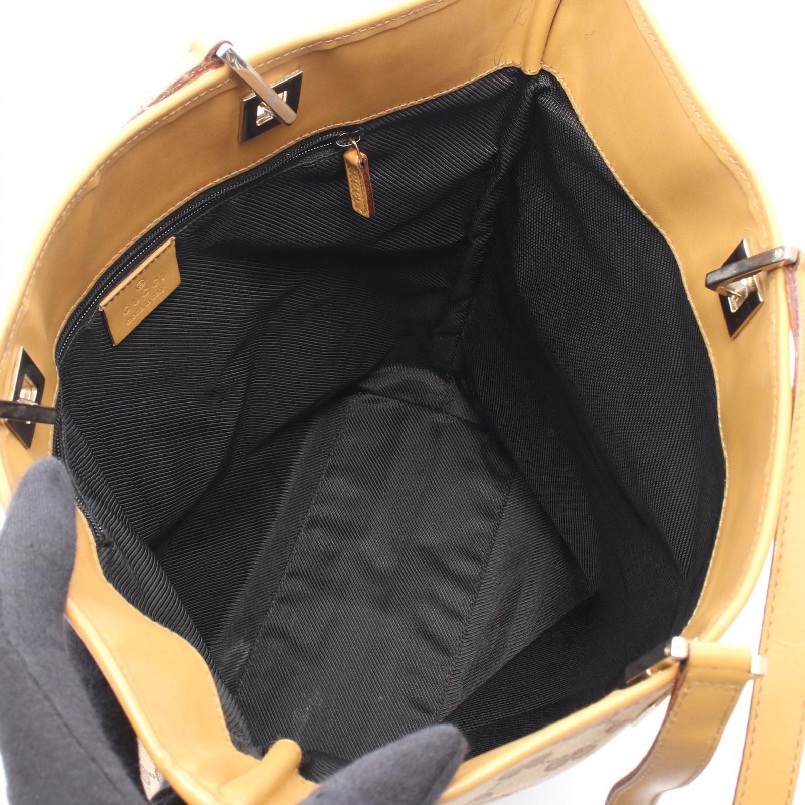 Gucci Tote GG Canvas 002 Beige — view 3