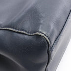 Fendi Handbag Mini Peekaboo Navy Leather — view 5