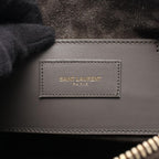 Saint Laurent Paris Handbag Baby Duffle 2-Way Gray Leather Shoulder — view 4