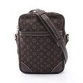 Louis Vuitton Shoulder Bag Pochette Danube Monogram Mini Lin Ebene Canvas