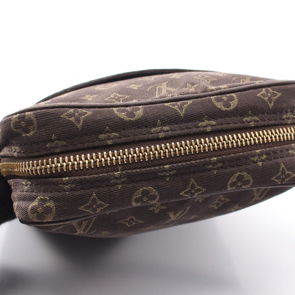 Louis Vuitton Shoulder Bag Pochette Danube Monogram Mini Lin Ebene Canvas — view 6