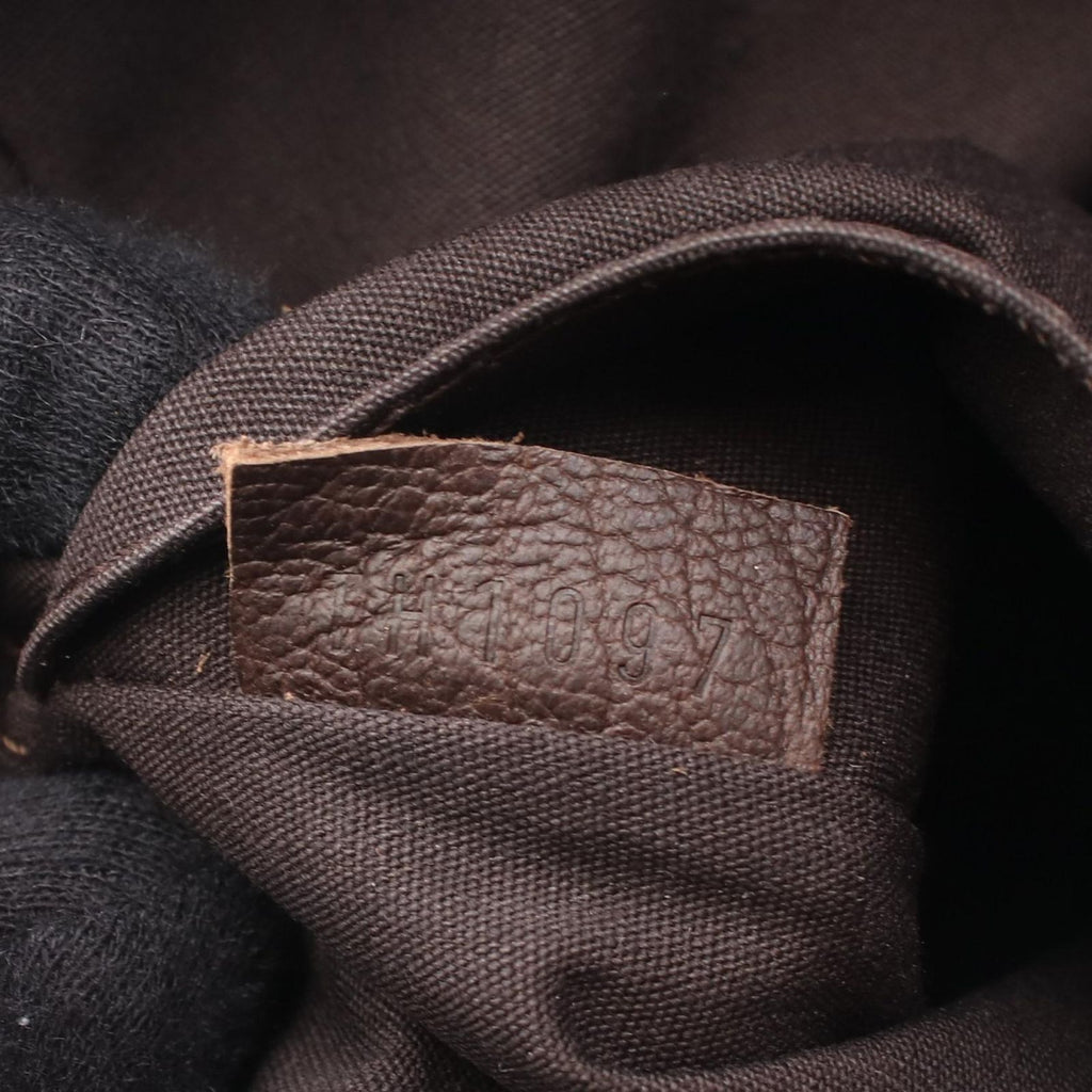 Louis Vuitton Shoulder Bag Pochette Danube Monogram Mini Lin Ebene Canvas — view 5