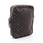 Louis Vuitton Shoulder Bag Pochette Danube Monogram Mini Lin Ebene Canvas — view 2