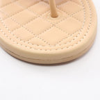 Chanel Sandals Quilted Leather — view 8