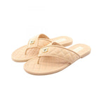 Chanel Sandals Quilted Leather