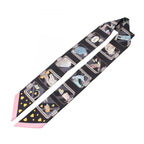 Hermes Scarf Twill Story Ribbon Silk — view 3