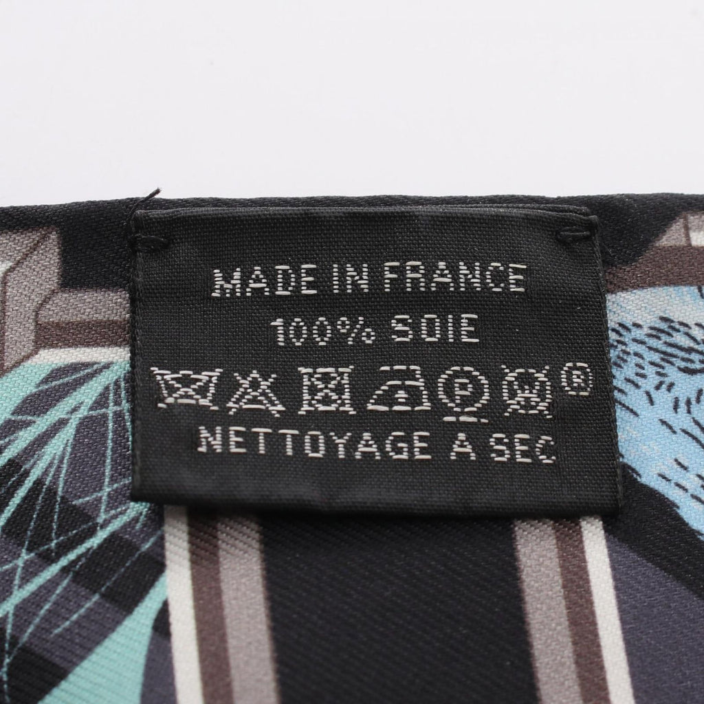 Hermes Scarf Twill Story Ribbon Silk — view 5