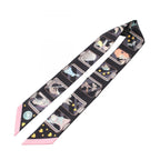 Hermes Scarf Twill Story Ribbon Silk — view 2