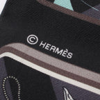 Hermes Scarf Twill Story Ribbon Silk — view 4