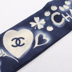 Chanel Scarf Icon Ribbon Silk — view 6
