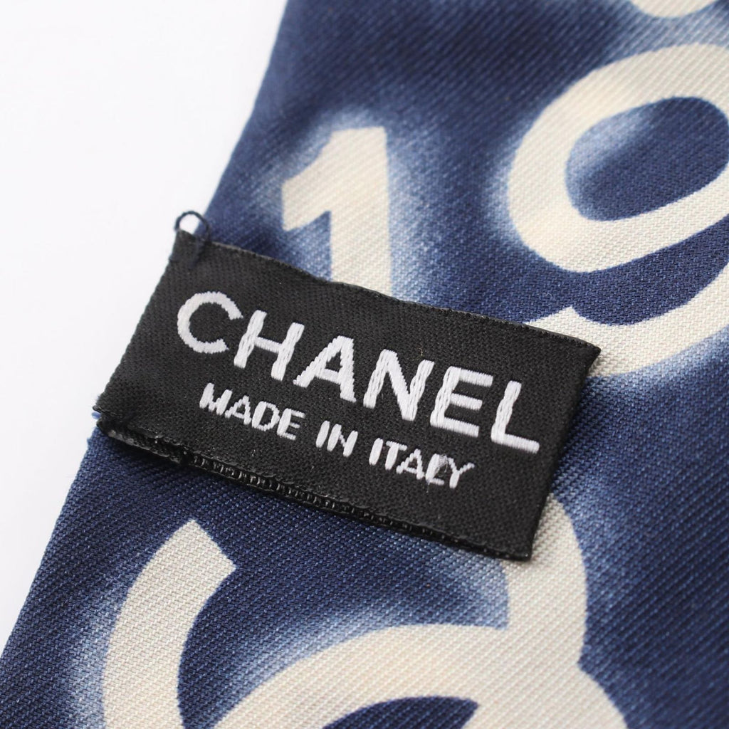 Chanel Scarf Icon Ribbon Silk — view 4
