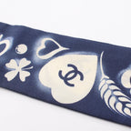 Chanel Scarf Icon Ribbon Silk — view 8