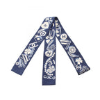 Chanel Scarf Icon Ribbon Silk