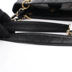 Chanel Tote Quilted Petite Shopping PST Black Caviar Leather Chain — view 8