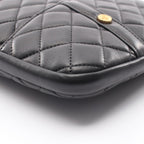 Chanel Shoulder Bag Girl Black Lambskin Chain — view 6