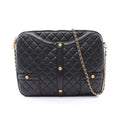 Chanel Shoulder Bag Girl Black Lambskin Chain