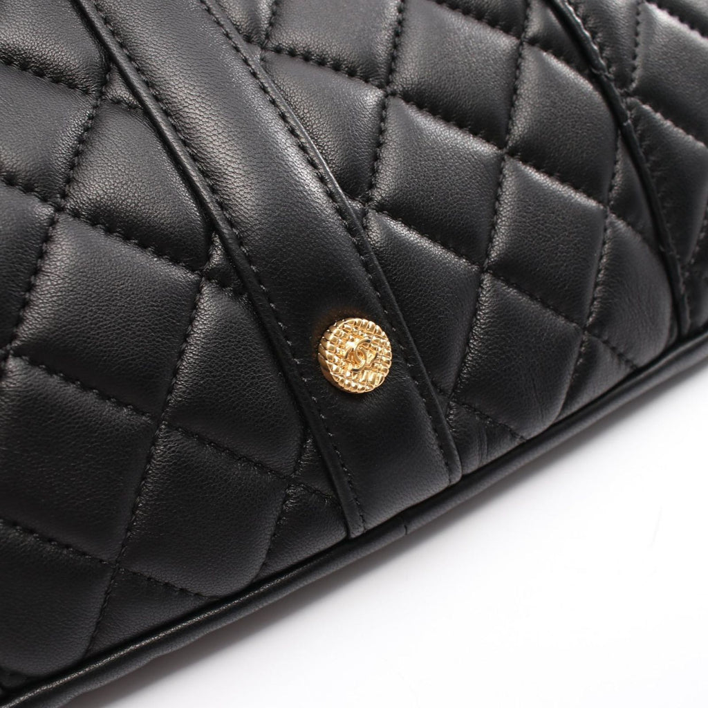 Chanel Shoulder Bag Girl Black Lambskin Chain — view 9