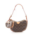 Louis Vuitton Shoulder Bag Croissant Monogram Canvas Leather