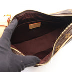 Louis Vuitton Shoulder Bag Croissant Monogram Canvas Leather — view 3